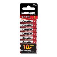Батарейка CAMELION Plus Alkaline SP8 LR03 (LR03-SP8, мизинчиковая батарейка ААА 1.5В)