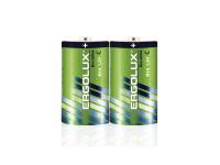 Батарейка Ergolux R14  SR2 (R14SR2, батарейка 1.5В)