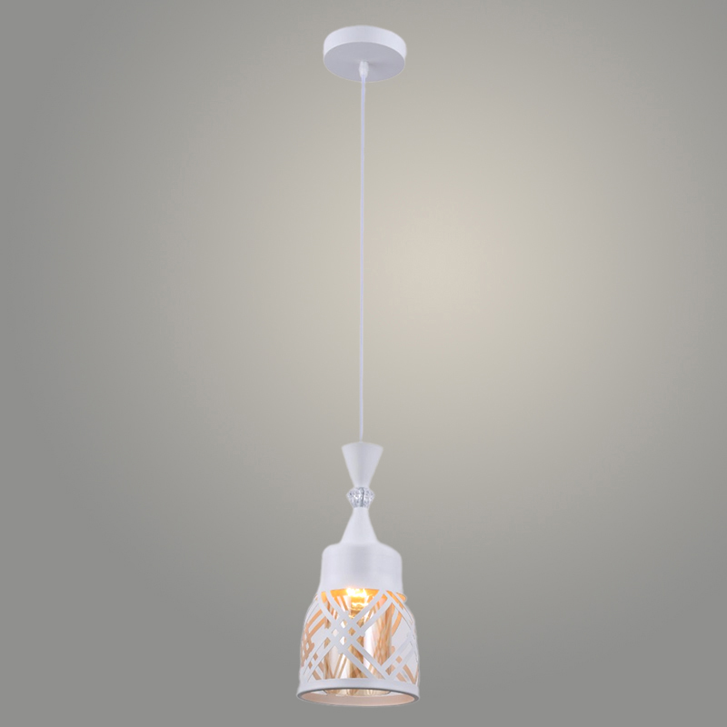 Подвес 27358/1HQ WT белый 1х60W E27 h1000, KK23