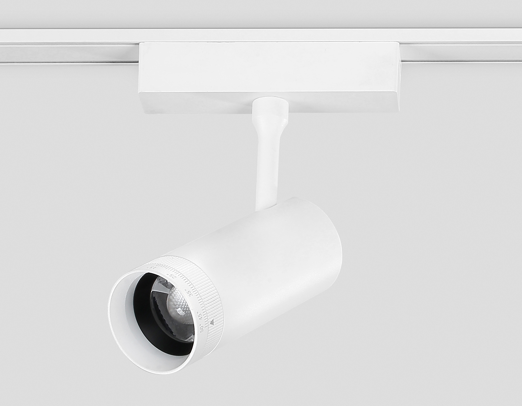 Светильник светодиодный ZOOM для шинопровода Magnetic US GV1570 WH белый IP20 10W 4200K 48V 15-51° 