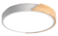 Светильник JAZZway PPB Scandic-R 72w 3000-6500K WH/W с деревянной планкой IP20 D380*50