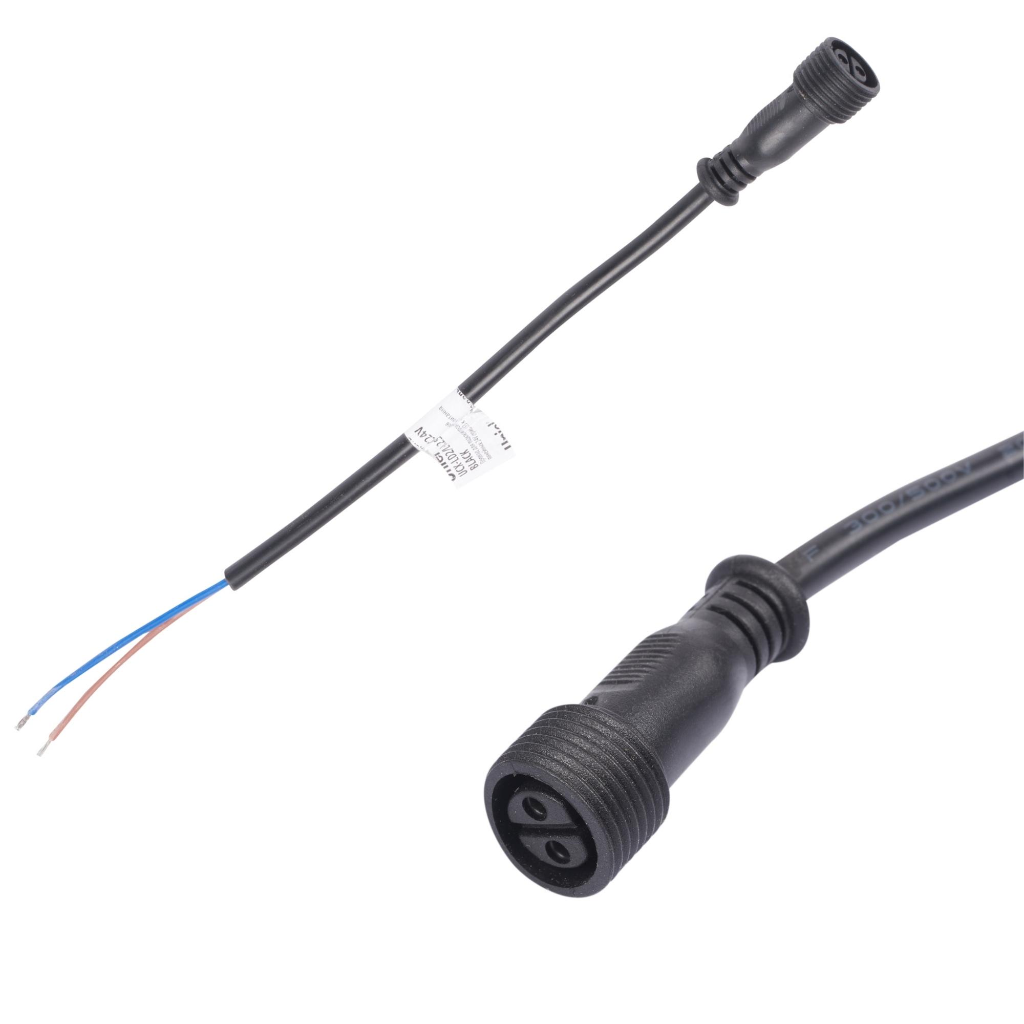 UCX-LC2/L52-0.25M DC24V BLACK