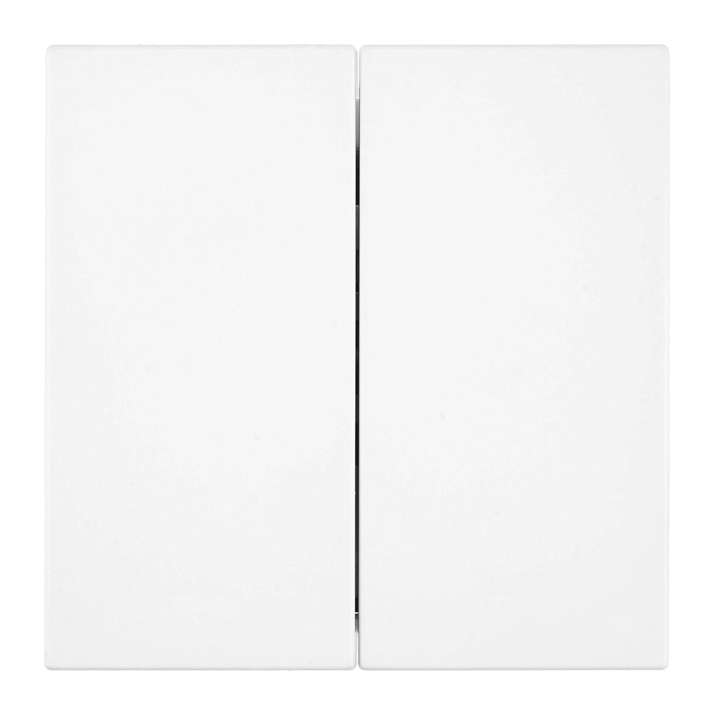 Переключатель 2-клавишный (механизм), 250В, 10А, серия Мия, RSW10-3107-01, белая магнолия