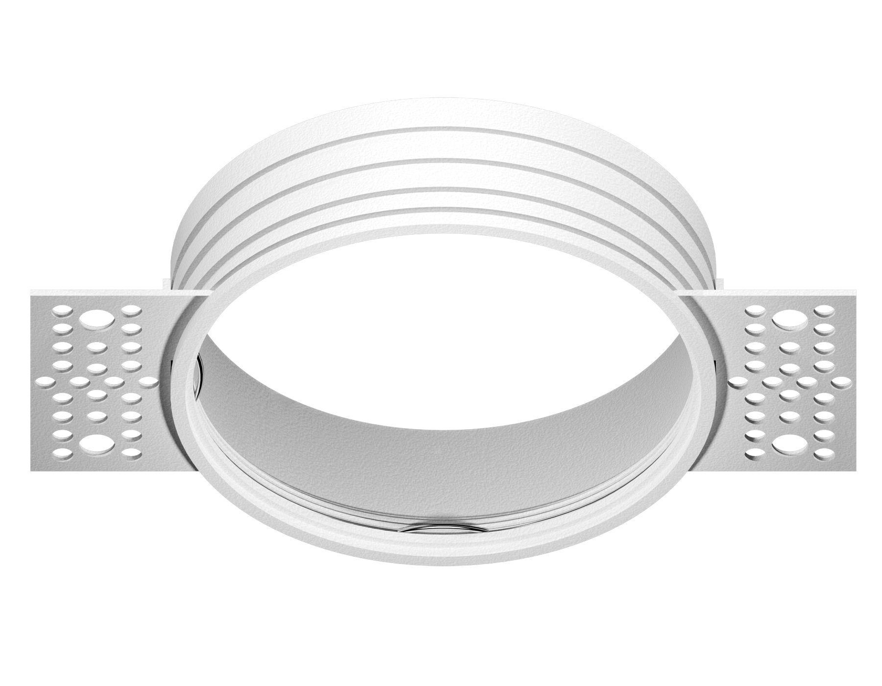 Крепеж встраиваемый под шпаклевку D70mm C7007 SWH белый песок D75*22