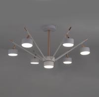 Люстра ESTARES ATENA 7хGX53 R-750x350-WHITE/GOLD-220-IP20