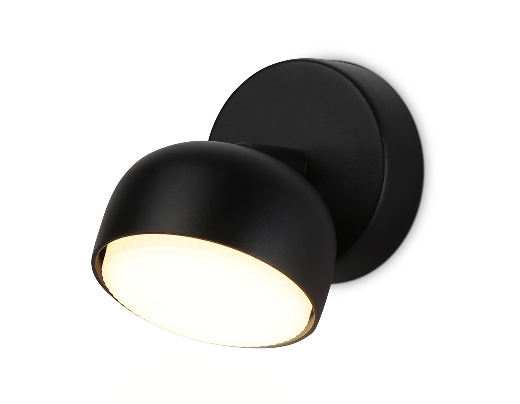 Светильник накладной AMBRELLA TN71009 BK черный GX53 max 12W D80*90 поворотный