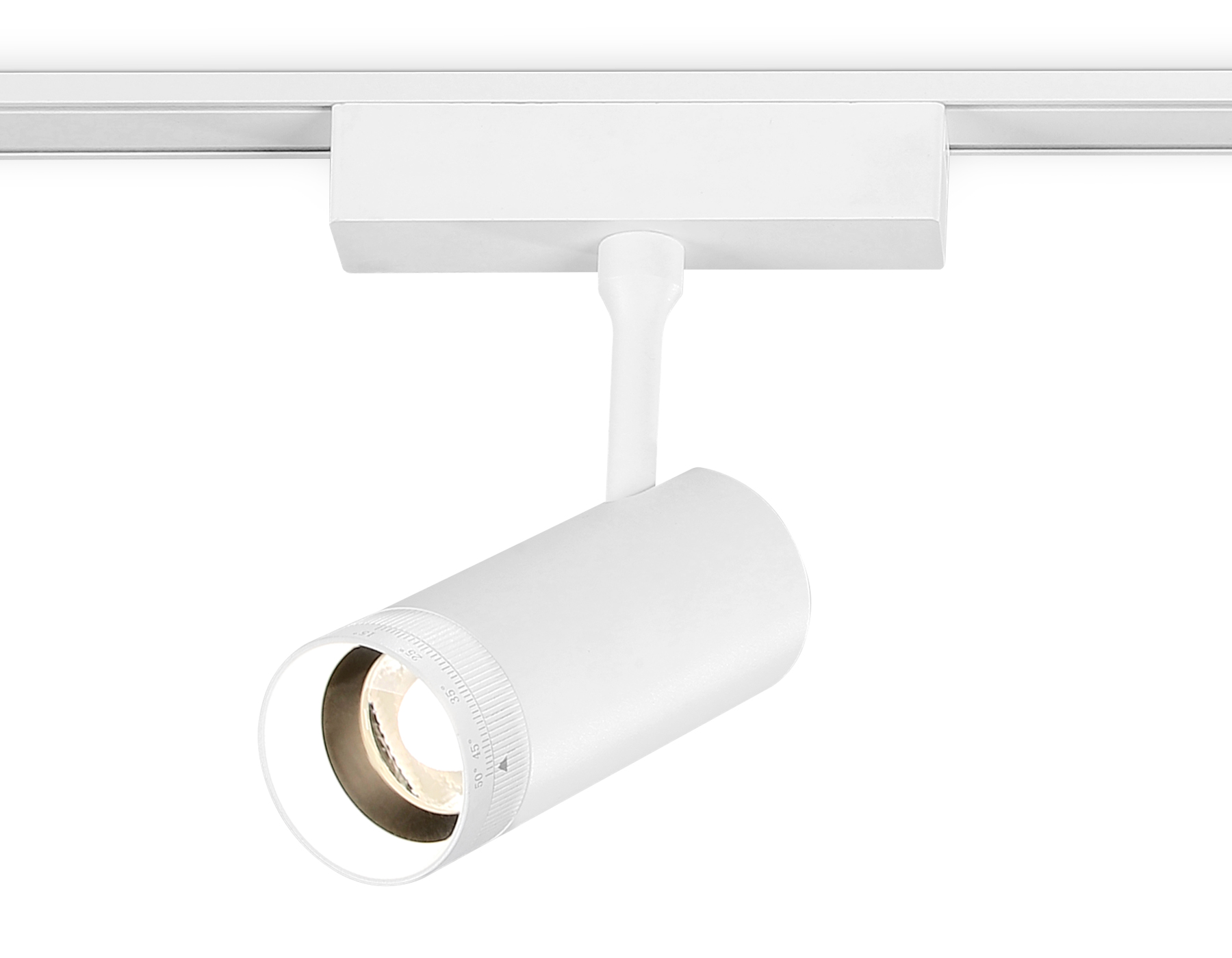 Светильник светодиодный ZOOM для шинопровода Magnetic US GV1570 WH белый IP20 10W 4200K 48V 15-51° 