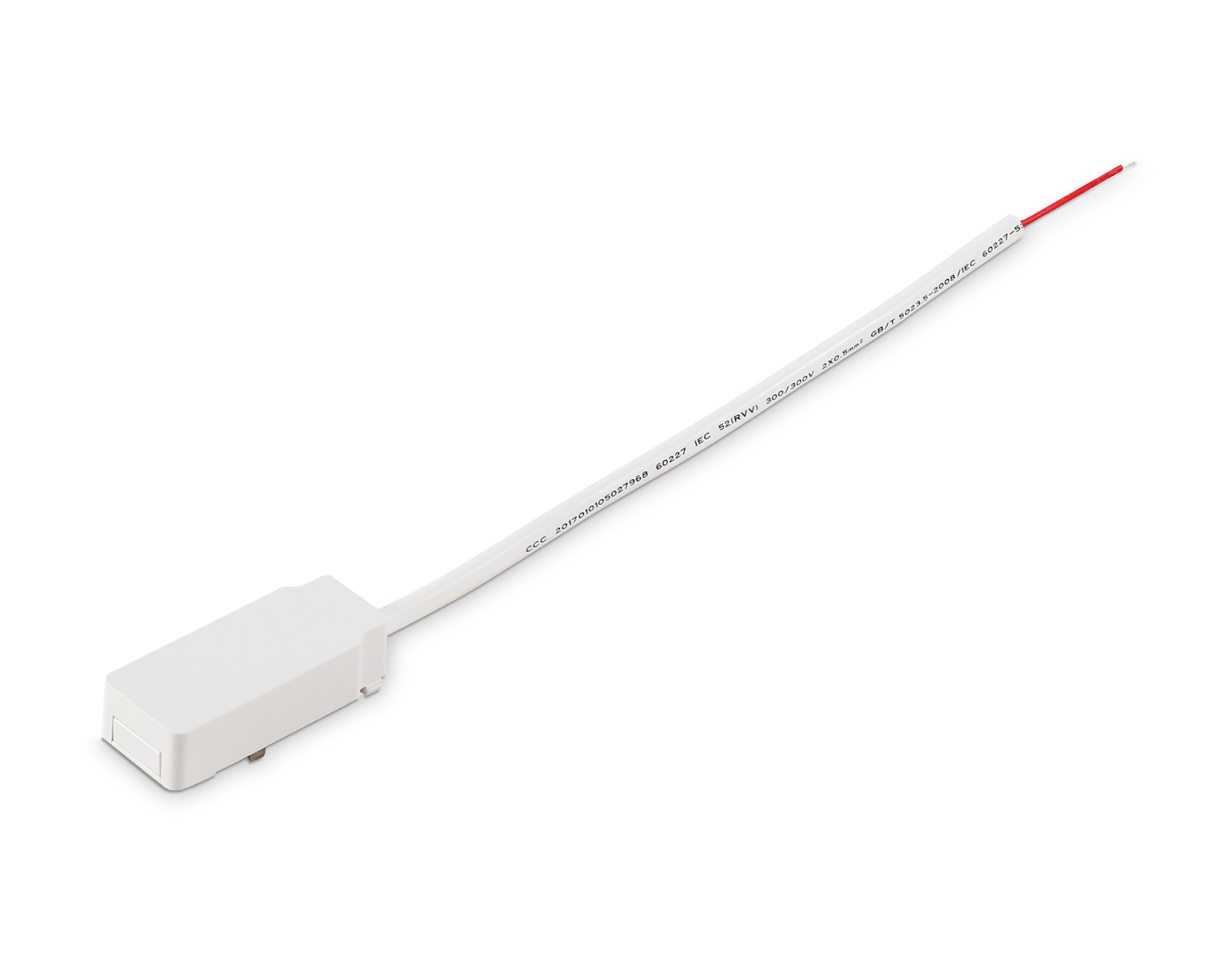 Ввод питания для шинопровода Magnetic Ultra Slim GV1261 WH белый IP20 48V 60*26*16
