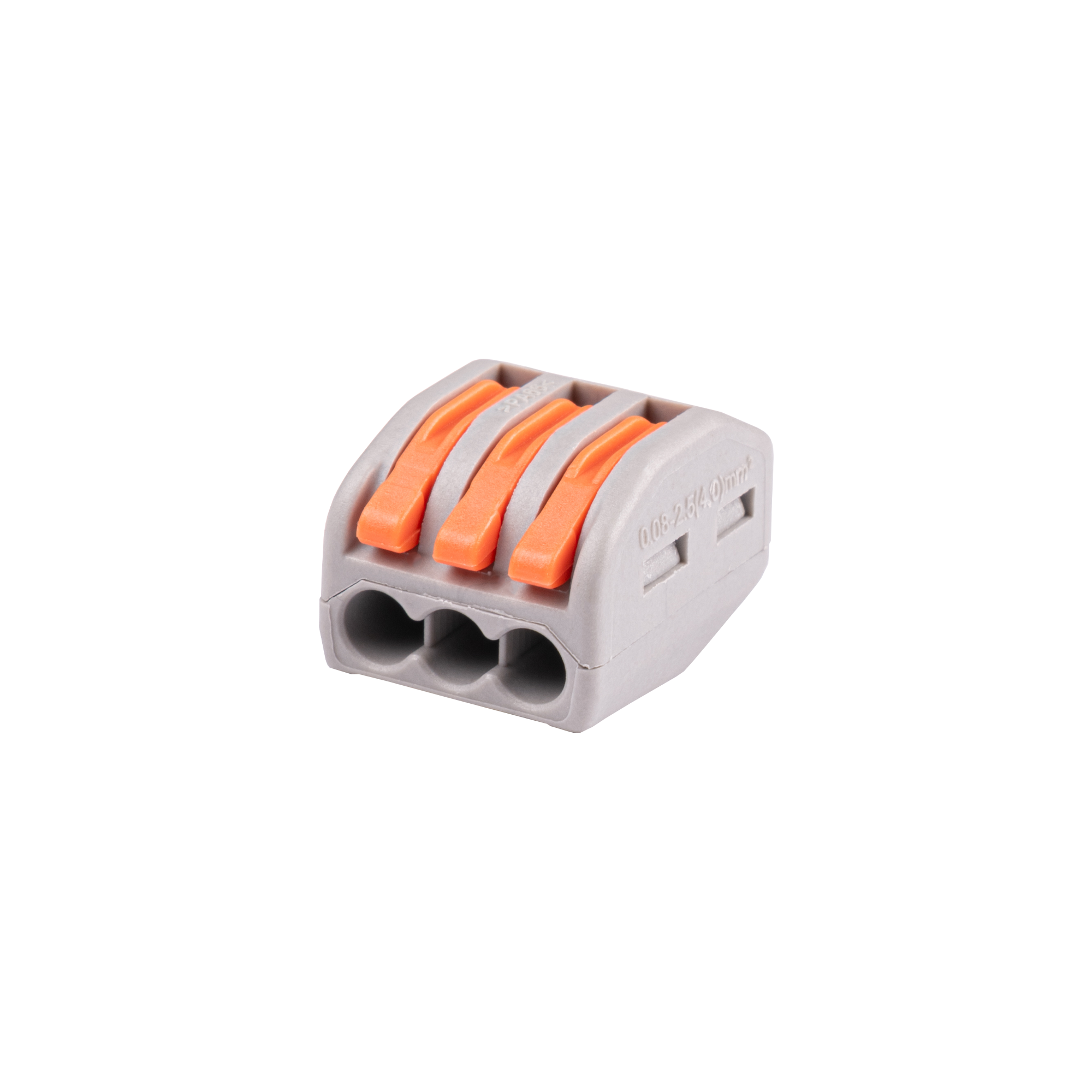 Клемма монтажная JAZZway PTC-3P 222-413 450V 32A 0,08-2,5(4.0)mm2  /50шт./
