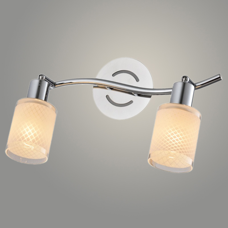 Спот 16863/2 CH хром 2x40W E14 h130, WAN23
