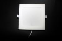 Светильник светодиодный встраиваемый даунлайт ДВО 12 Вт 6500 К 170х170 мм КВАДРАТ Светодиодочка