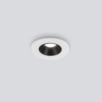 Светильник Elektrostandard 25025/LED 3W 4200K WH/BK белый/черный