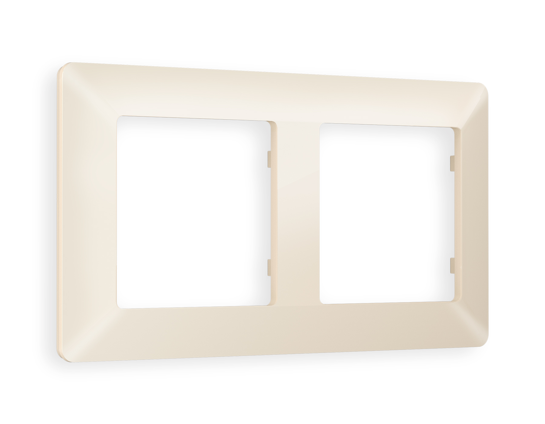 AF110332 Рамка ALFA Line (Бежевый матовый) 2-ая