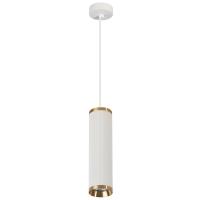 Светильник на подвесе FERON ML1908 MR16 35W, 230V, GU10, белый, античное золото D55*H200 