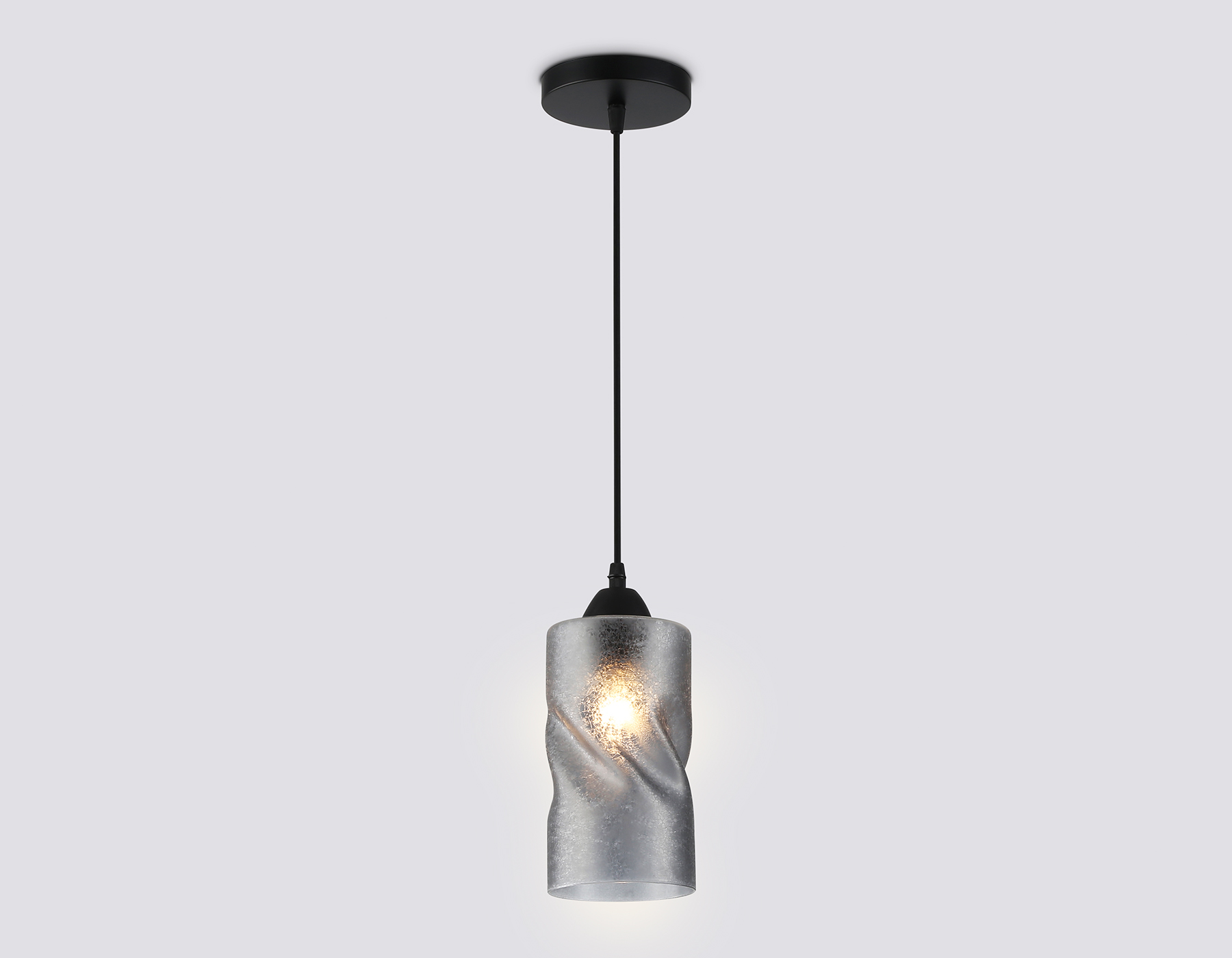 Светильник подвесной Ambrella TR3413 BK черный E27 max 60W D110*1000