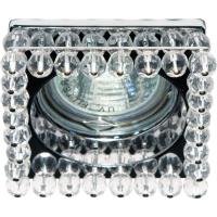Светильник FERON CD2131 с прозрачным стеклом, хром G5.3 (30)