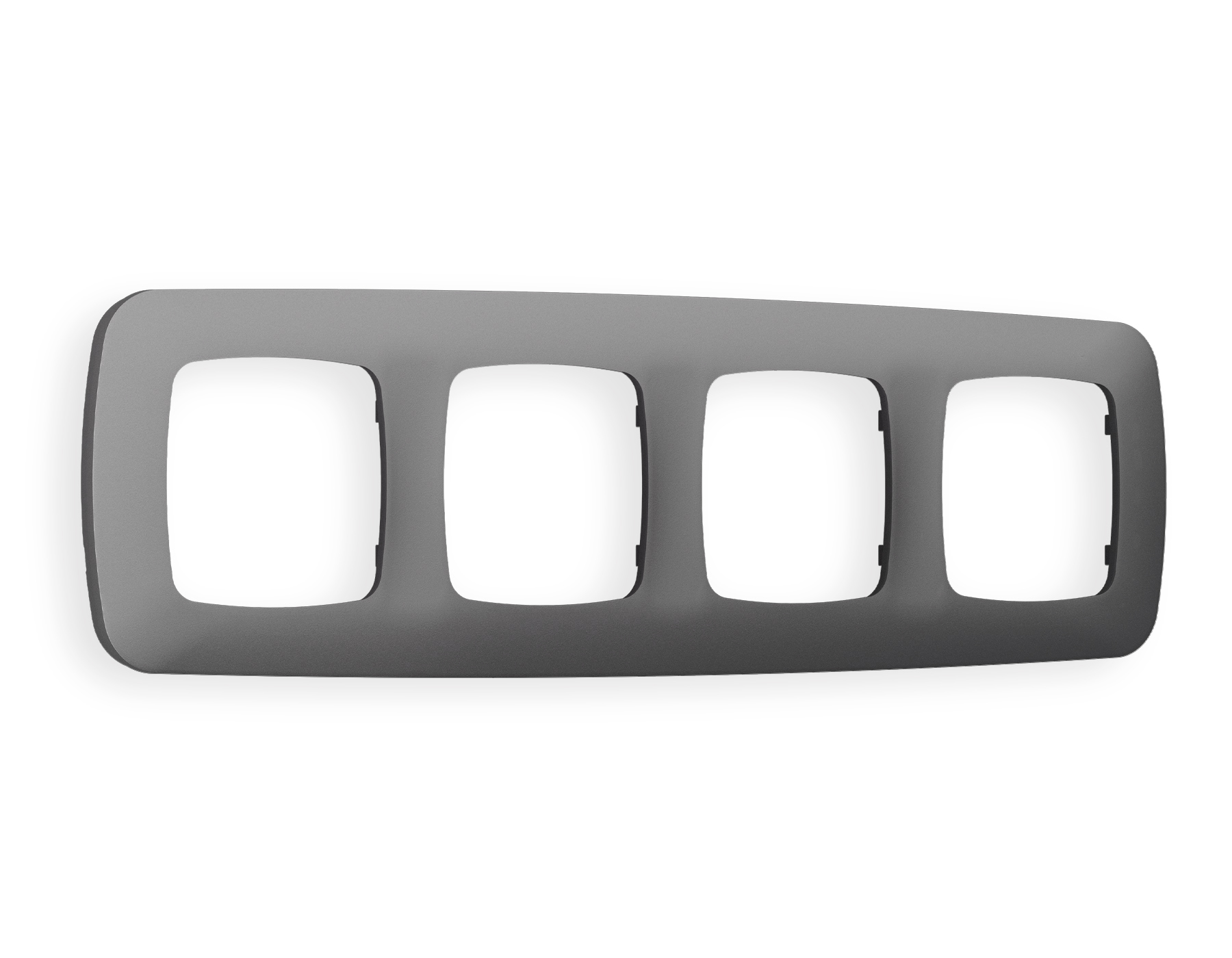 OF140654 Рамка OMEGA Ecta (Антрацит серый) 4-ая