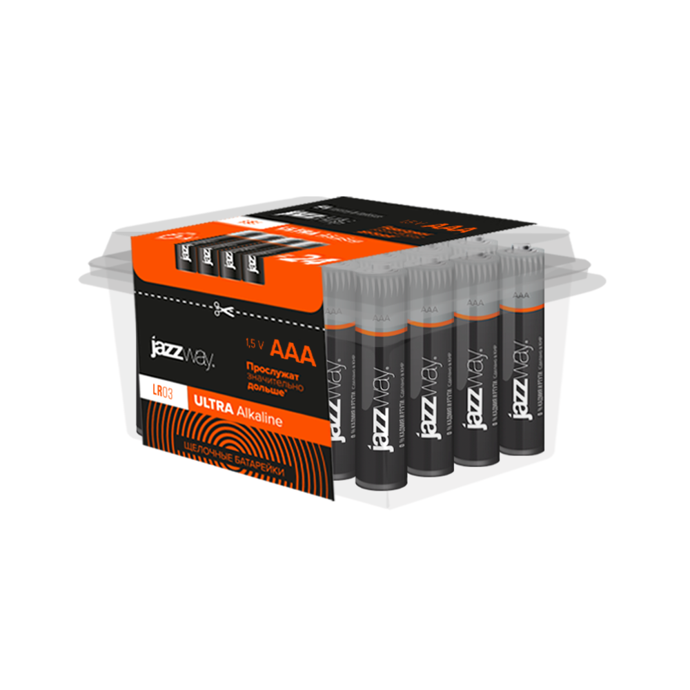 Батарейка JAZZway LR03UP-24B ULTRA Alkaline PB-24