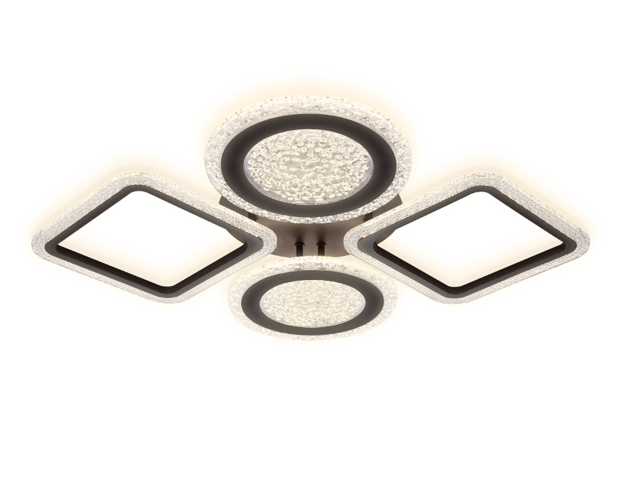 Светильник Ambrella FA431/4 CF кофе 108W 750*580*80 (ПДУ РАДИО 2.4G)
