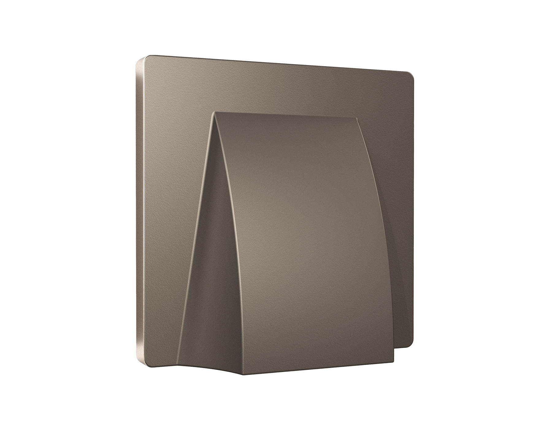 AP6458 Лицевая панель ALFA (Темная бронза матовый) для вывода кабеля QUANT