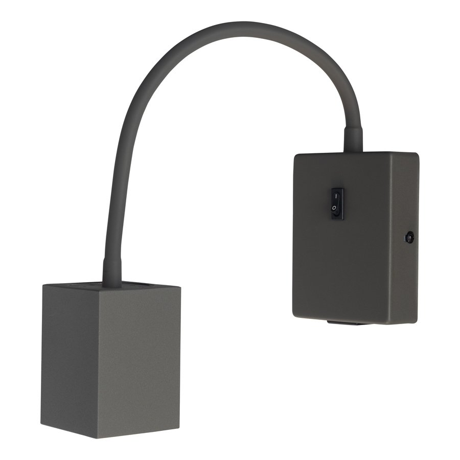 Бра на гибком основании GWL-GU10-M-IP20 Графит Библиотека