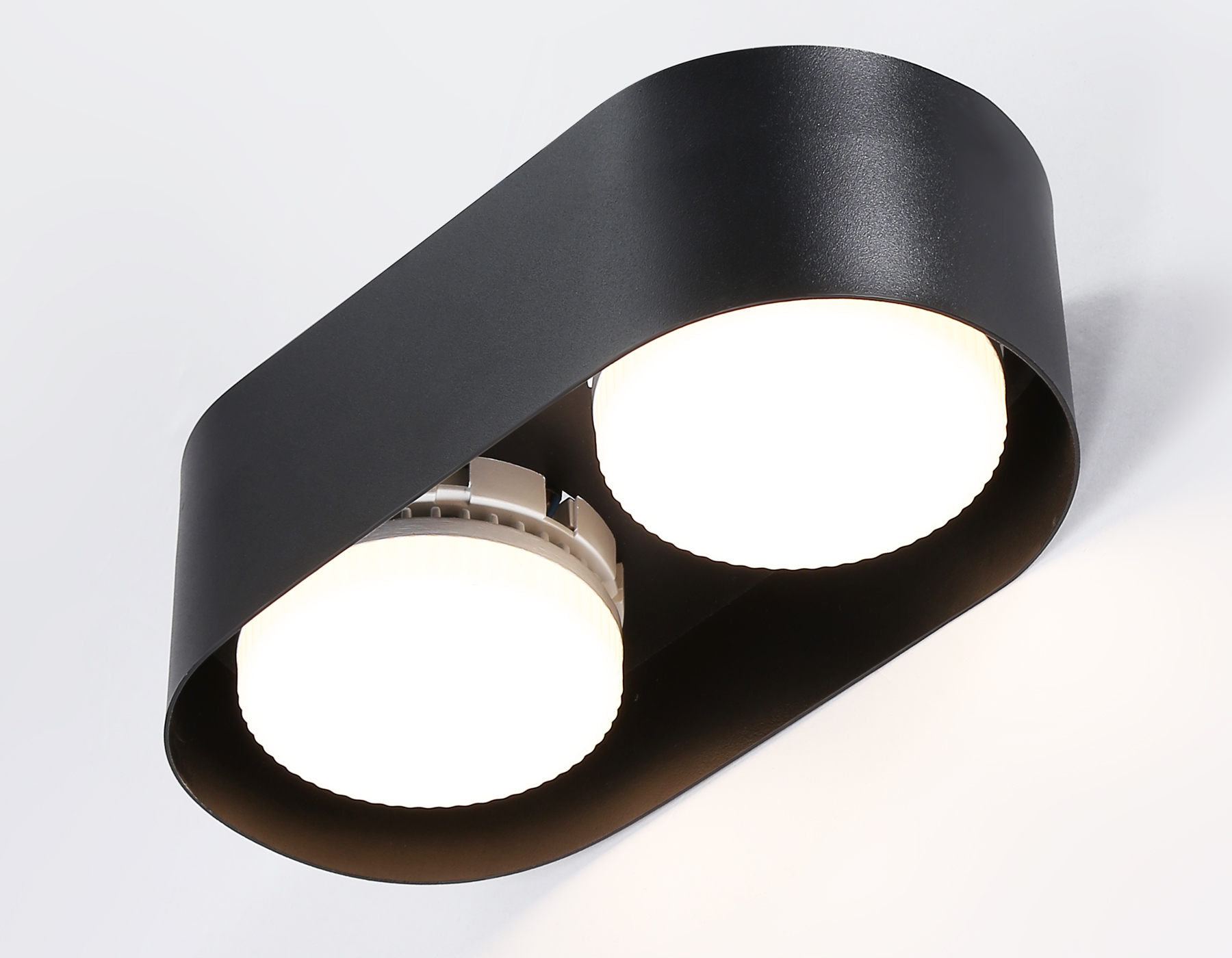 Светильник накладной AMBRELLA TN70821/2 BK черный GX53/2 max 12W 200*100*60 