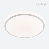 Светильник ЯрКо LI9023-350 45W*2+5W Ø380*65мм Молочно-белый Круглая плата (RGB) ИК