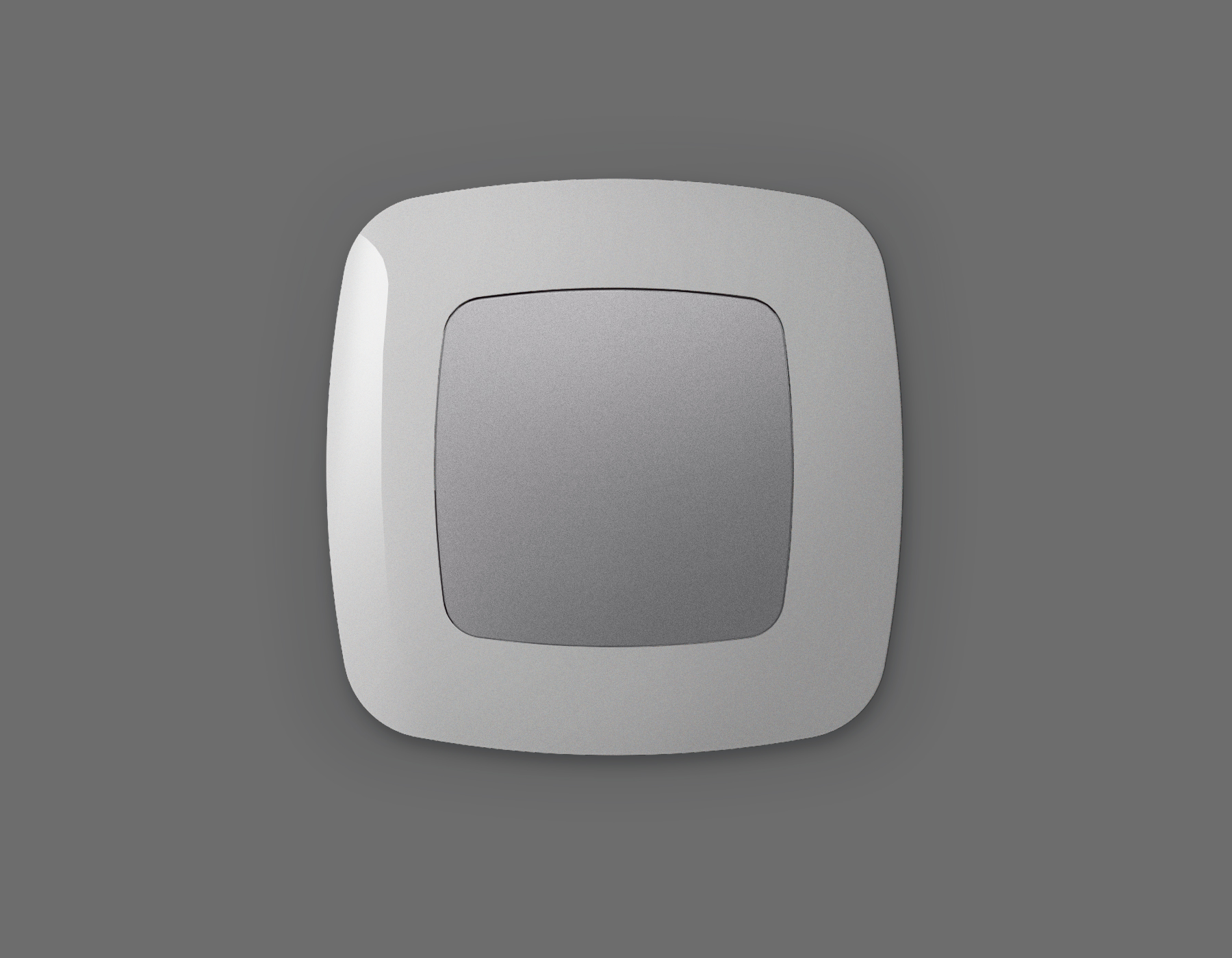 OP5160 Лицевая панель OMEGA (Сталь матовый) заглушка для суппорта QUANT