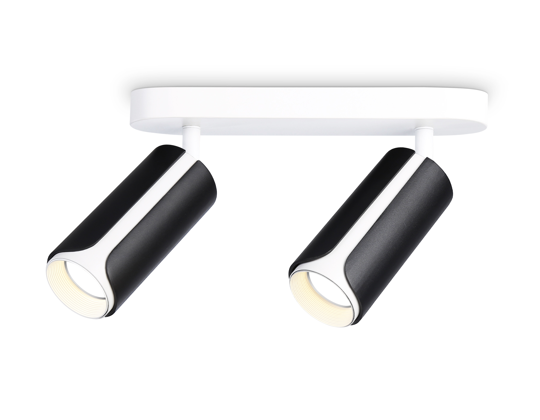 Спот настенно-потолочный AMBRELLA TN51598/2 BK/WH черный/белый GU10/2 260*60*195 поворотный