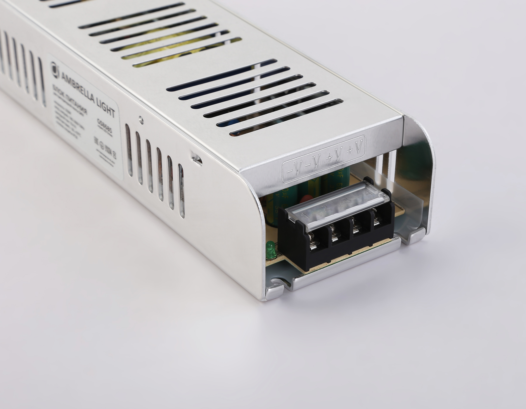 Блок питания с EMC для светодиодной ленты 24V 250W 10,4A IP20 185-260V 223*67*40 GS8685