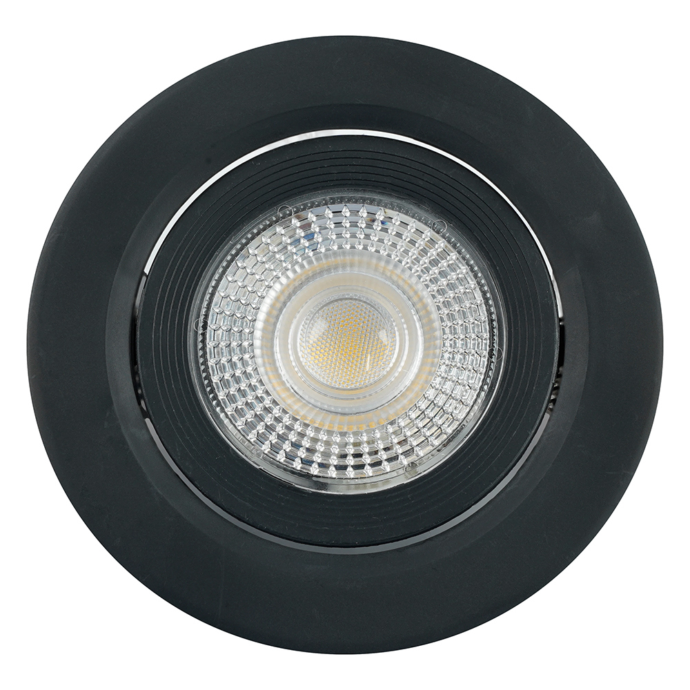 Светильник светодиодный FERON AL540 7W, 4000K, 560Lm, черный, круг 