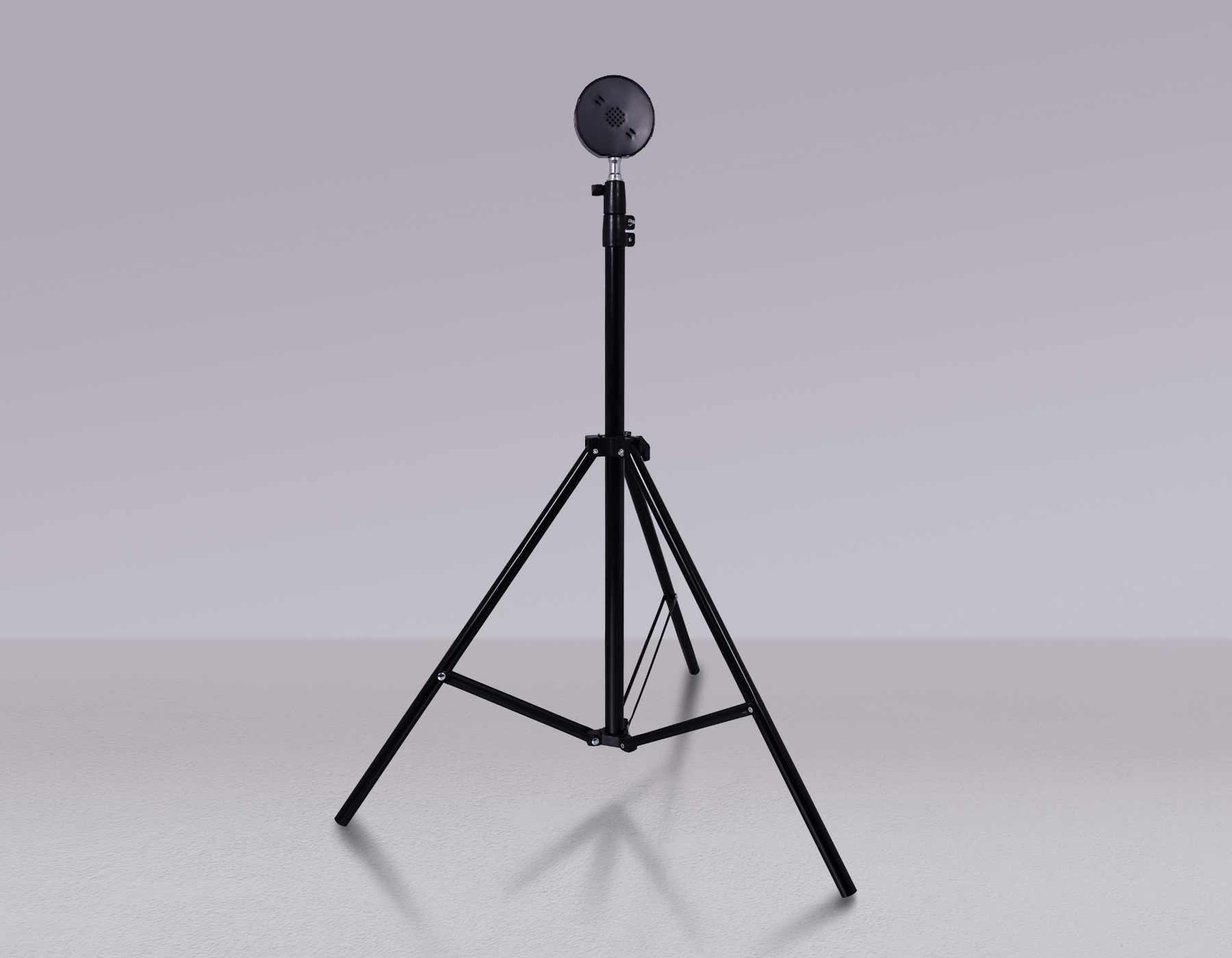 Светодиодная настольная лампа AMBRELLA DE8387 BK черный LED RGB 3W (ПДУ RGB) атмосф. с пультом