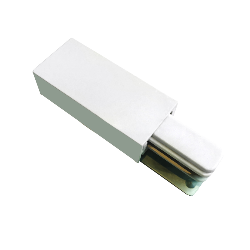 Ввод питания VOLPE UBX-Q122 G01 WHITE 1 POLYBAG для шинопровода типа G. Белый