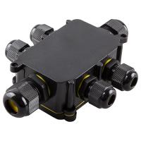 Коробка распределительная STEKKER LD526 водонепроницаемая (6 выходов) с клеммой в комплекте