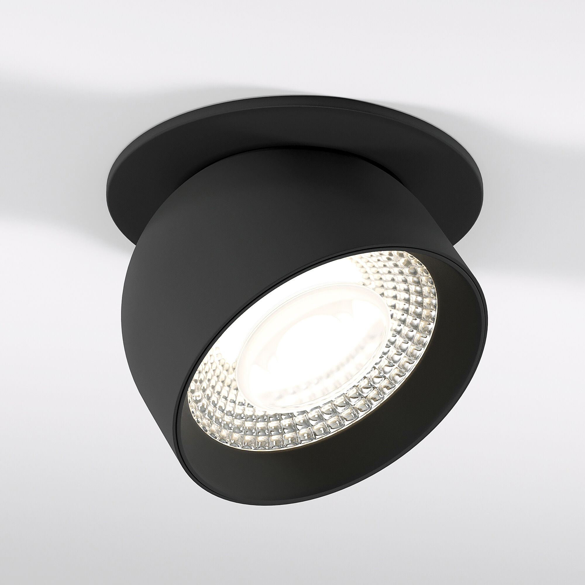 Спот потолочный Elektrostandard Uno черный 25092/LED встраиваемый