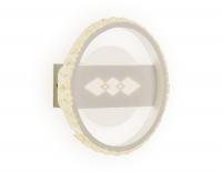 Светильник настенный Ambrella FA221 WH белый LED 6400K+3000K 24W D200*40 с выключателем