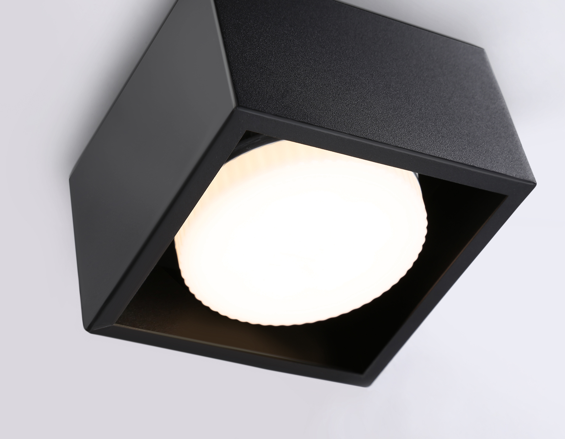 Светильник накладной AMBRELLA TN70827 BK черный GX53 max 12W 100*100*60 