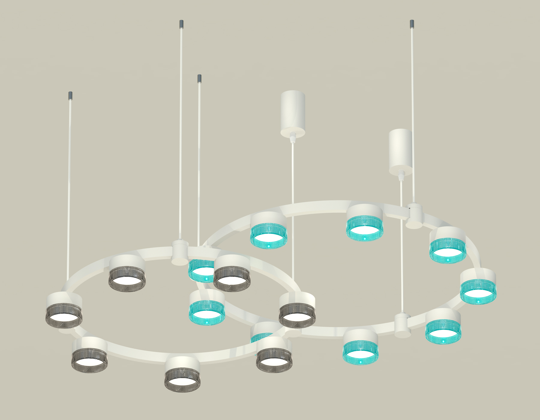 XR92081300/16 SWH/BL/BK белый песок/голубой/тонированный GX53 (A9208, C9241, C9236, N8488, N8484)