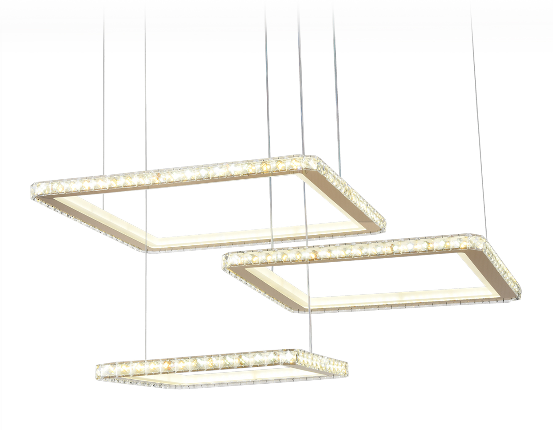 Светильник Ambrella FA1761/3 GD золото 180W 3000K+6400K/3000K/6400K/4200K+4200K (ПДУ РАДИО 2.4G)