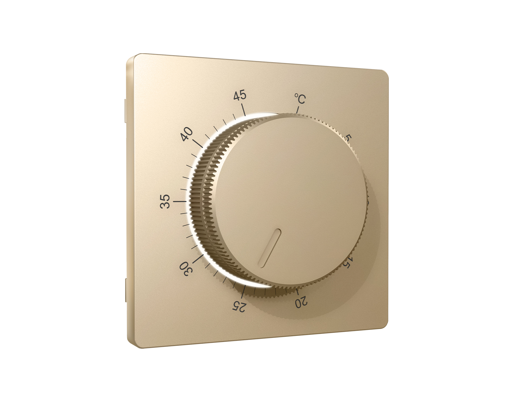 AP6057 Лицевая панель ALFA (Шампань) для терморегулятора теплого пола QUANT