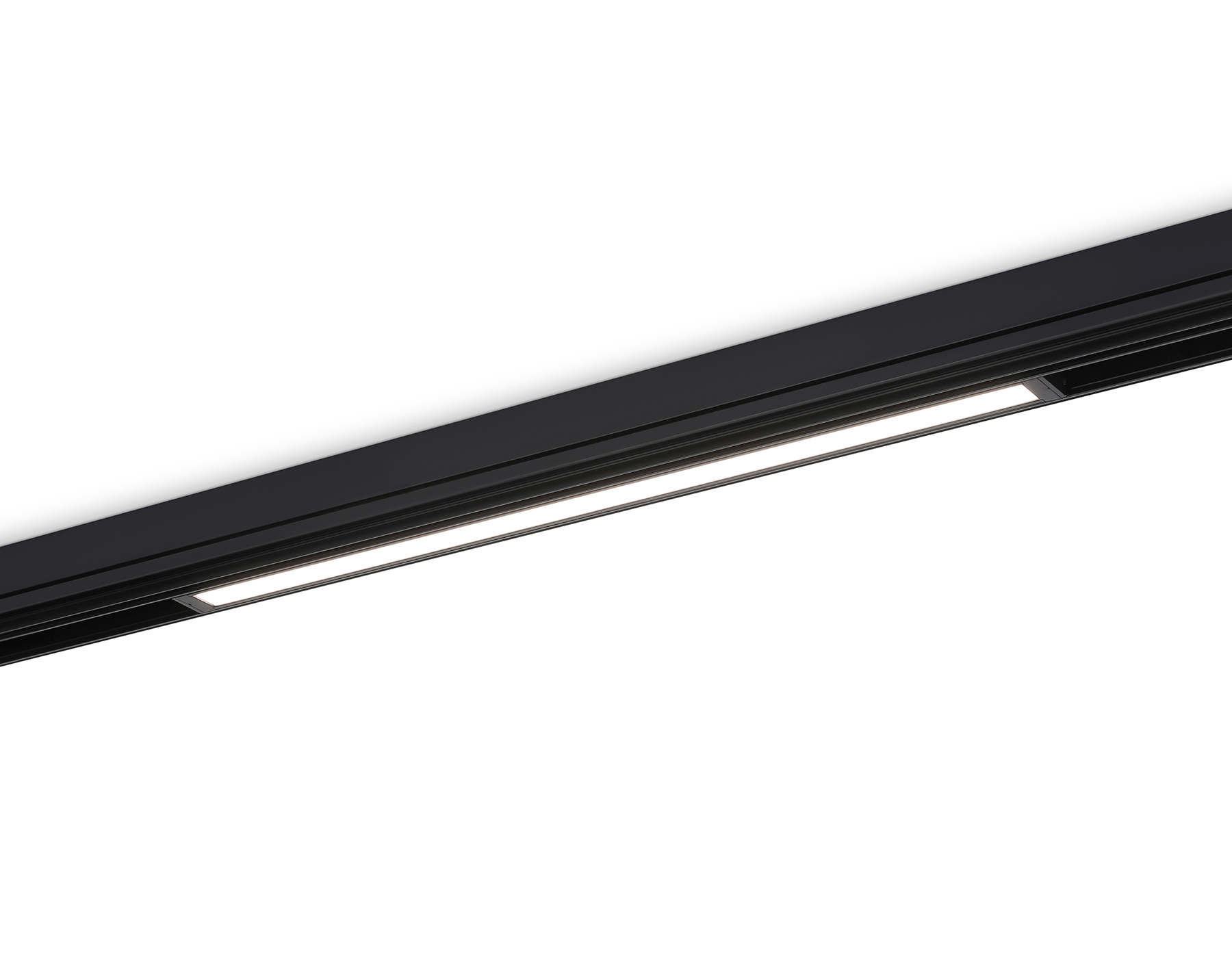 Светильник трековый для шинопровода Magnetic GL1680 BK черный IP20 24W 4200K 120° 562*25*42