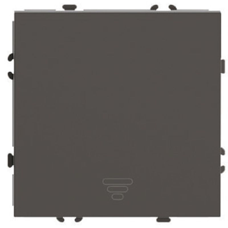 Выключатель 1-кл.самовозвр. (механизм), 250В, 10А, серия Эмили, RSW10-5112-09, антрацит, soft touch