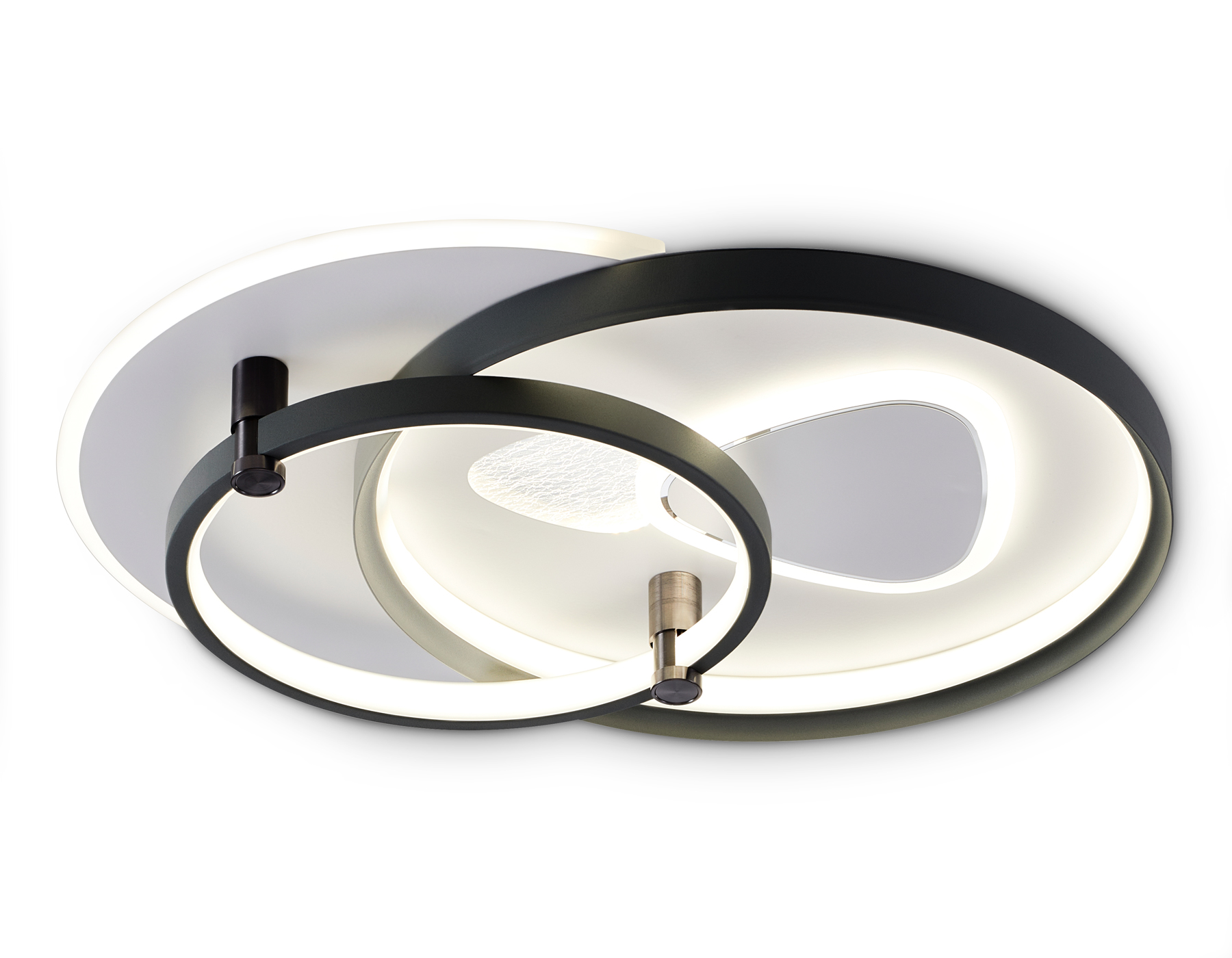 Светильник Ambrella FL5051 WH/GR белый/серый 105W 3000K-6400K 480*480*100 (