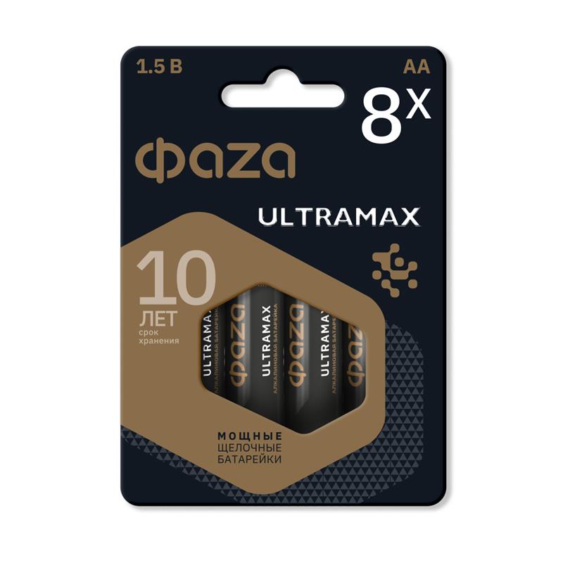 Батарейка ФАZA LR6UM-B8 Ultra Max BL-8 (8/64)