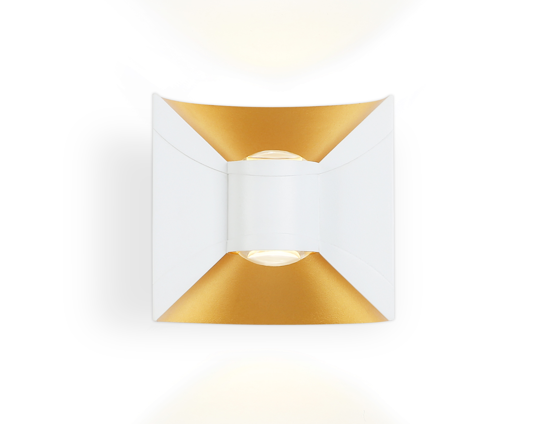 Светильник светодиодный уличный настенный ST4471 WH/GD белый/золото LED 4200K 6W IP54 92*98*55