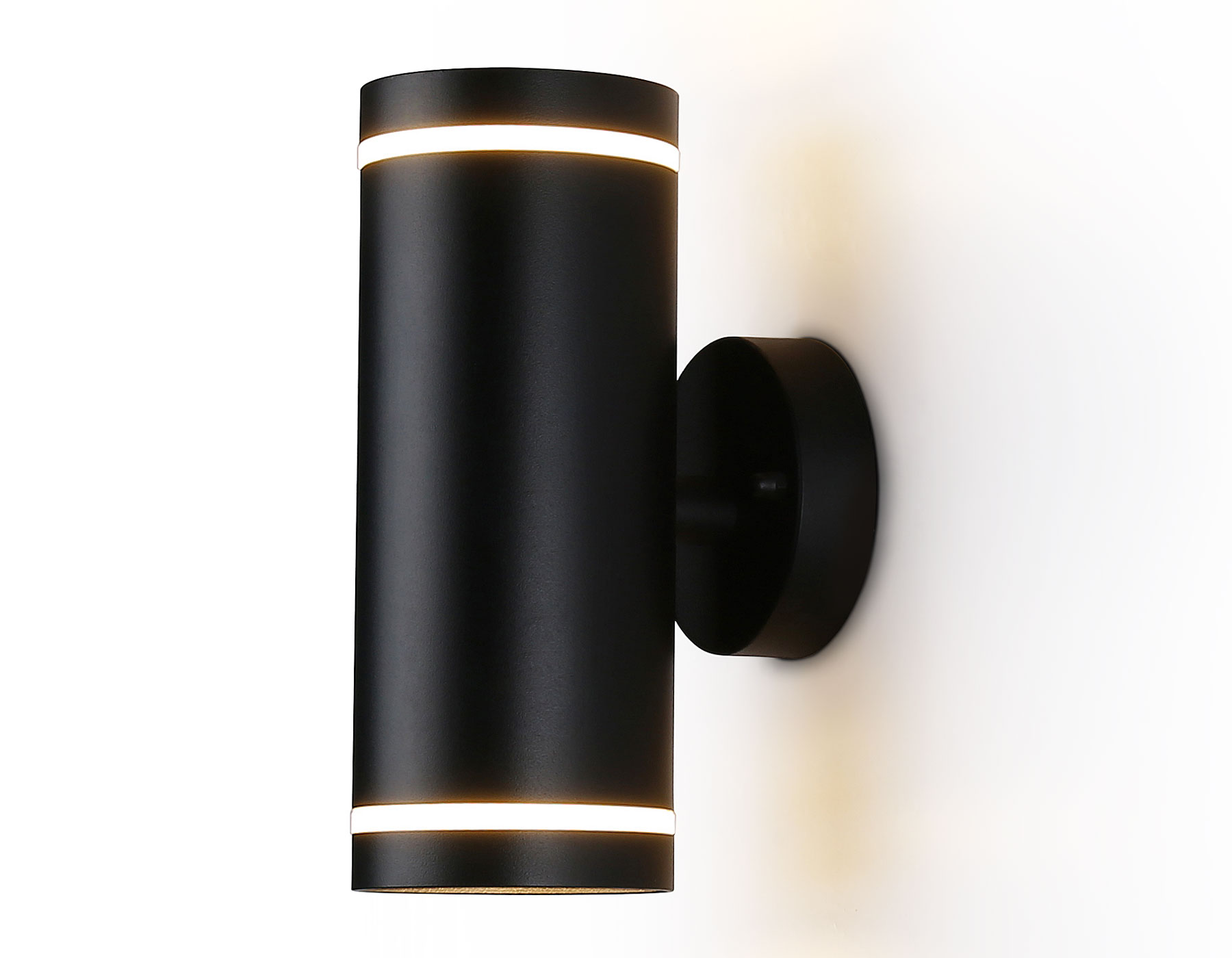 Светильник уличный настенный архитектурный ST3333/2 BK черный IP54 GX53/2 max 15W 210*85*125