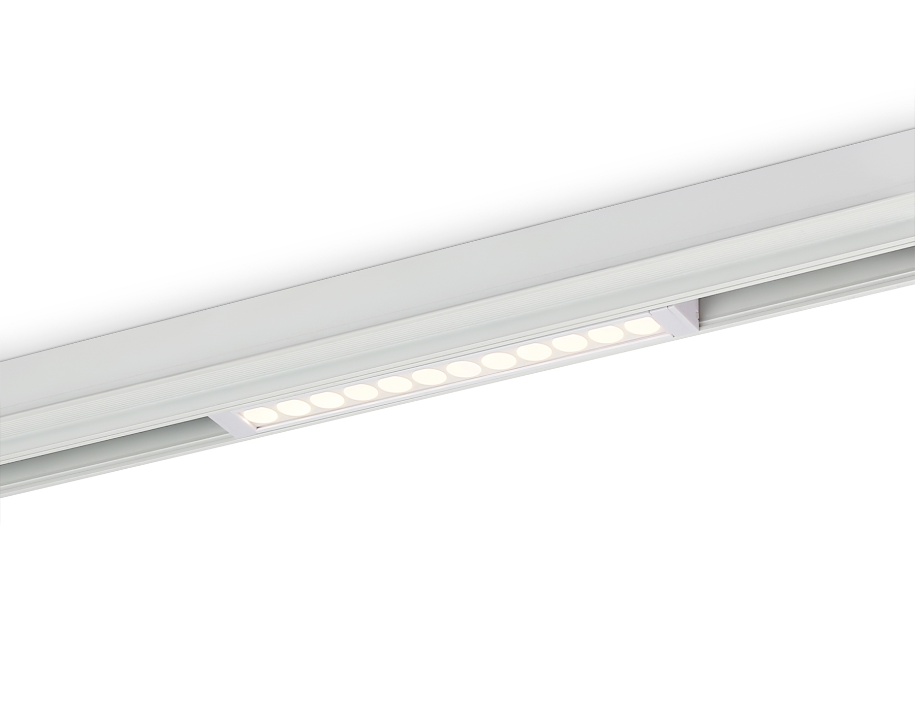 Светильник для Magnetic 220V GL1301 WH белый IP20 12W 3000K-6400K 24° 232*25*42 (Без ПДУ)димм.управ