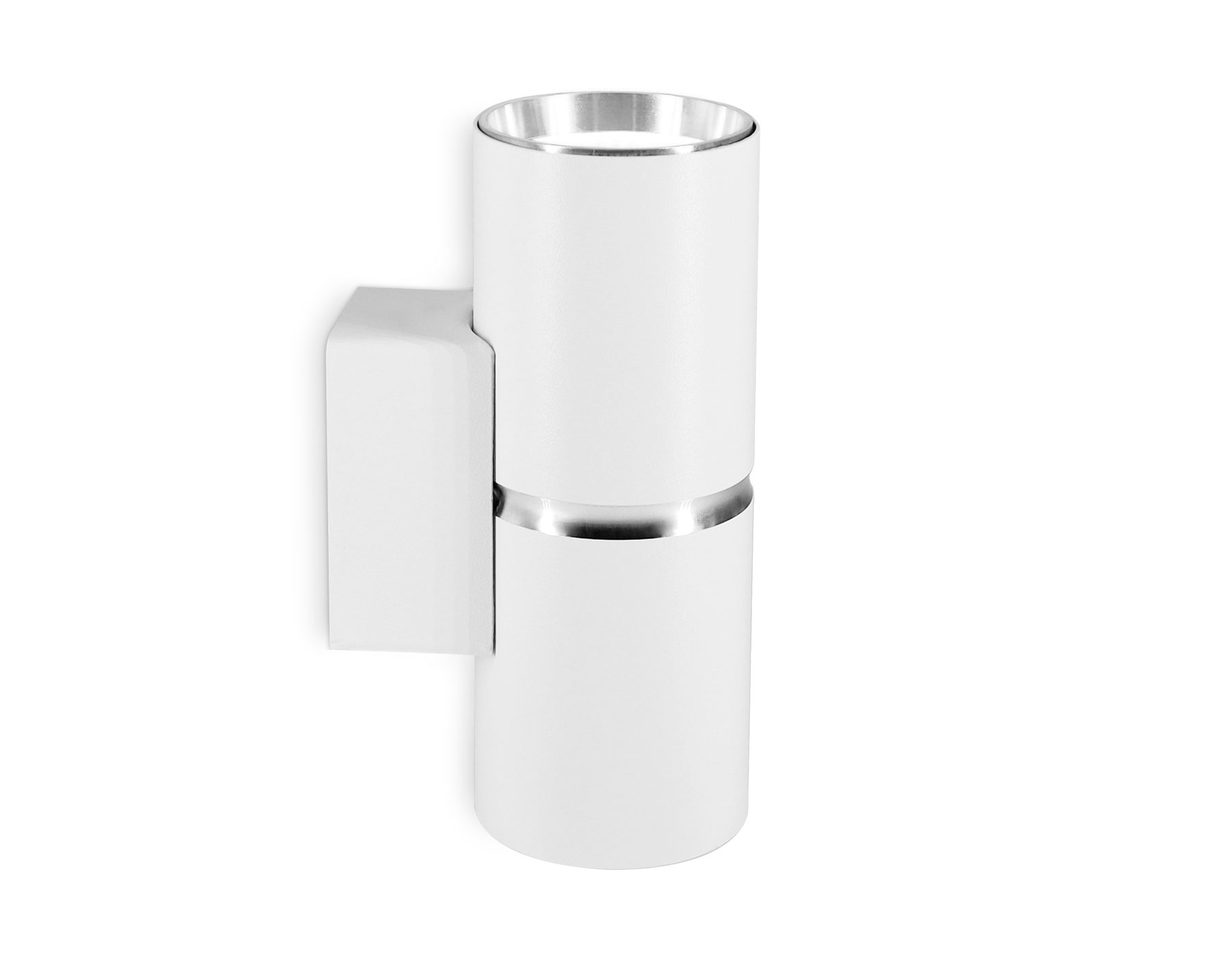 Светильник накладной AMBRELLA FW2476/2 WH/CH белый/хром GU10/2 max 12W 145*55*80 настенный