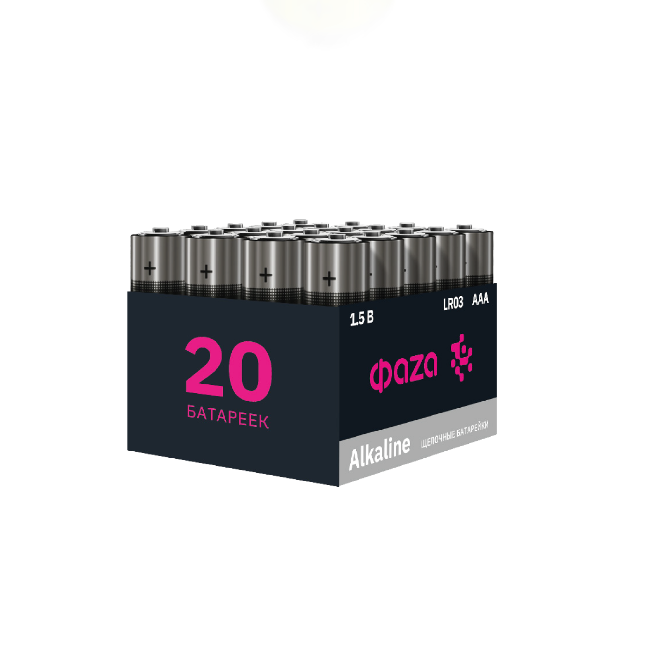 Батарейка ФАZA LR03A-P20 Alkaline Pack-20 (20/120)