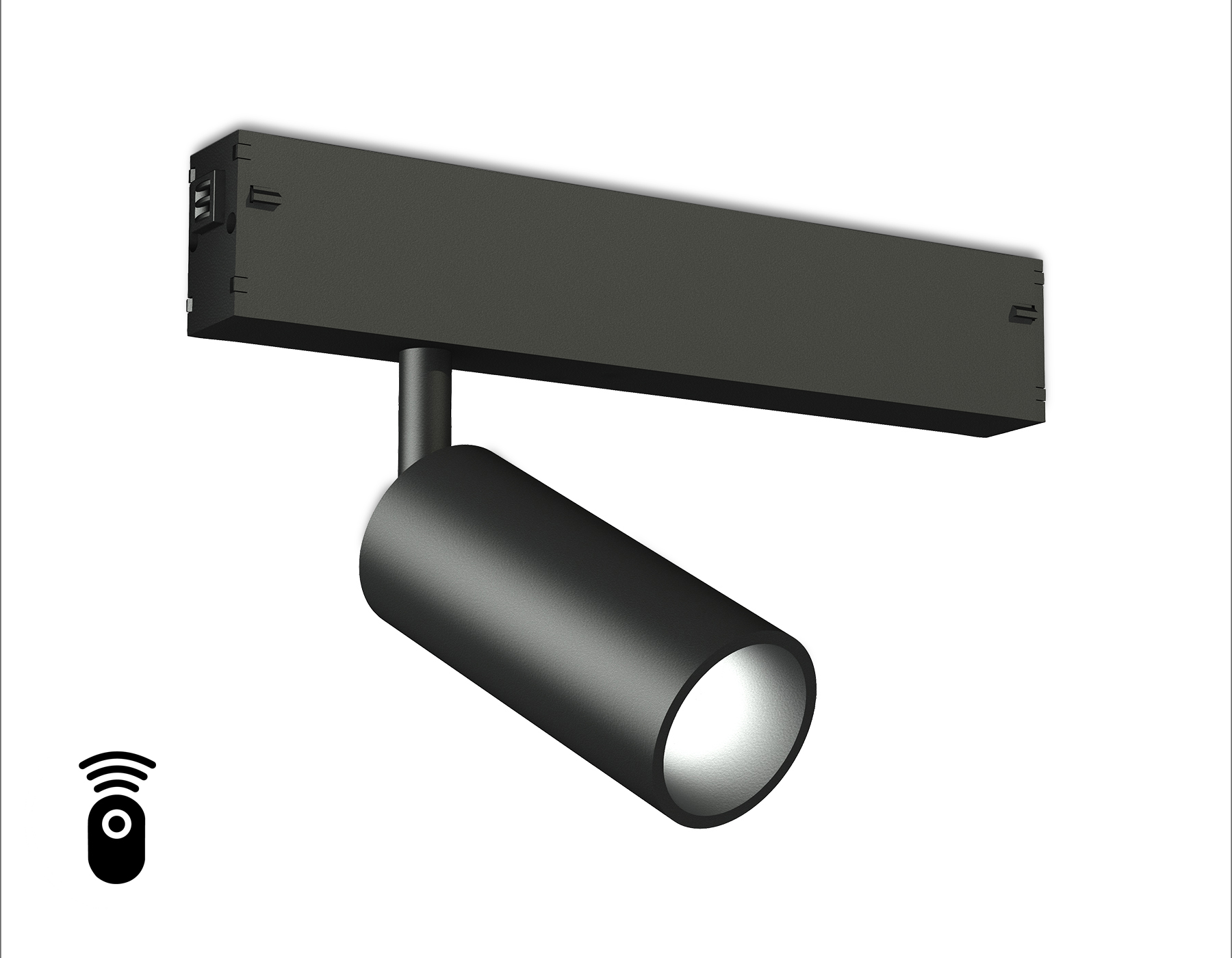 Светильник для Magnetic 220V GL1202 BK черный IP20 7W 3000K-6400K 36° D35*80 (Без ПДУ) димм.управ